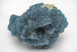 Blue, Cubic/Octahedral Fluorite Encrusted Quartz - Inner Mongolia #213872-1
